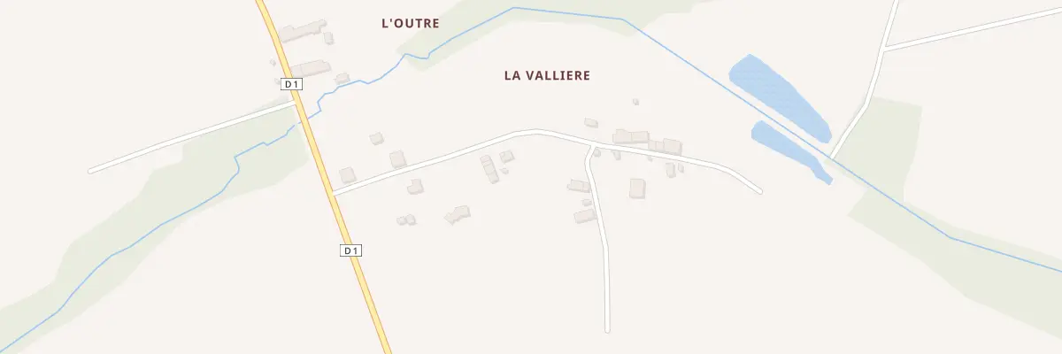 Plan du 6 Valliere à Sion-les-Mines