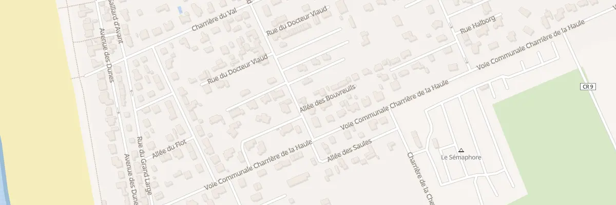 Plan du 55 Rue du Docteur Viaud à Agon-Coutainville