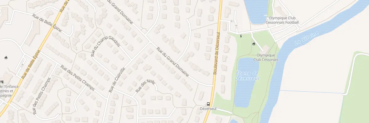 Plan du 59 Rue du Grand Domaine à Cesson-Sévigné