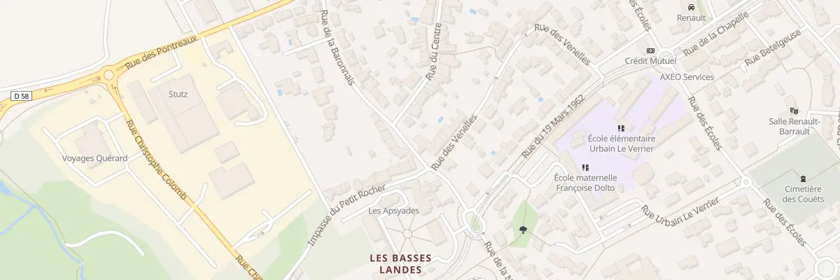 Plan du 4 Rue de la Baronnais à Bouguenais