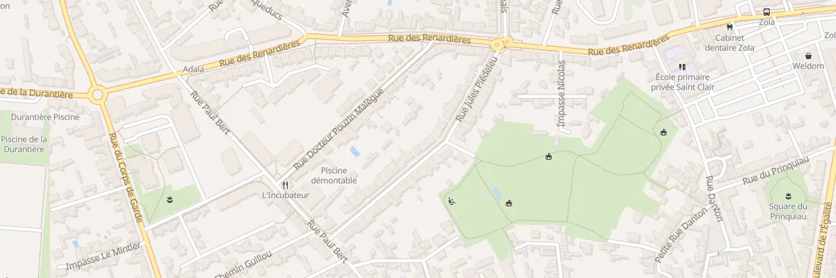 Plan du 24 Rue Jules Piédeleu à Nantes