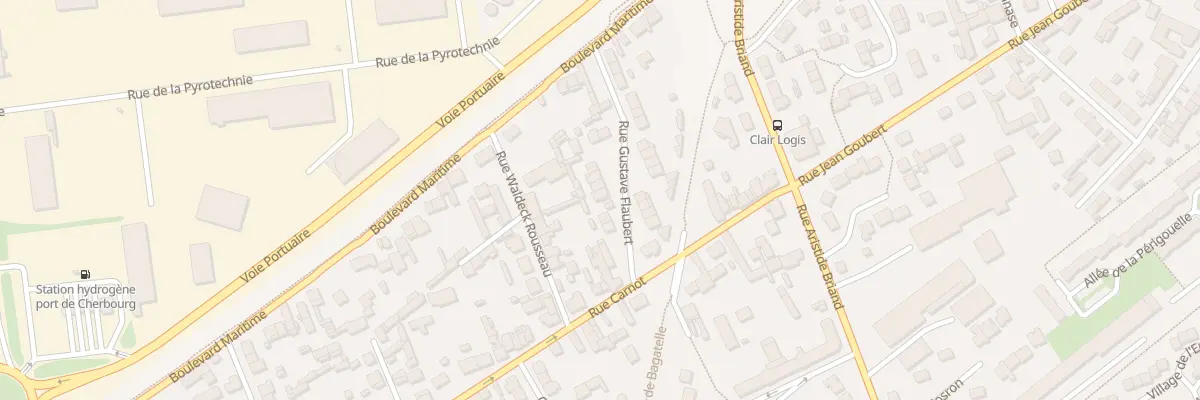 Plan du 71 Rue Gustave Flaubert Tourlavi à Cherbourg-en-Cotentin
