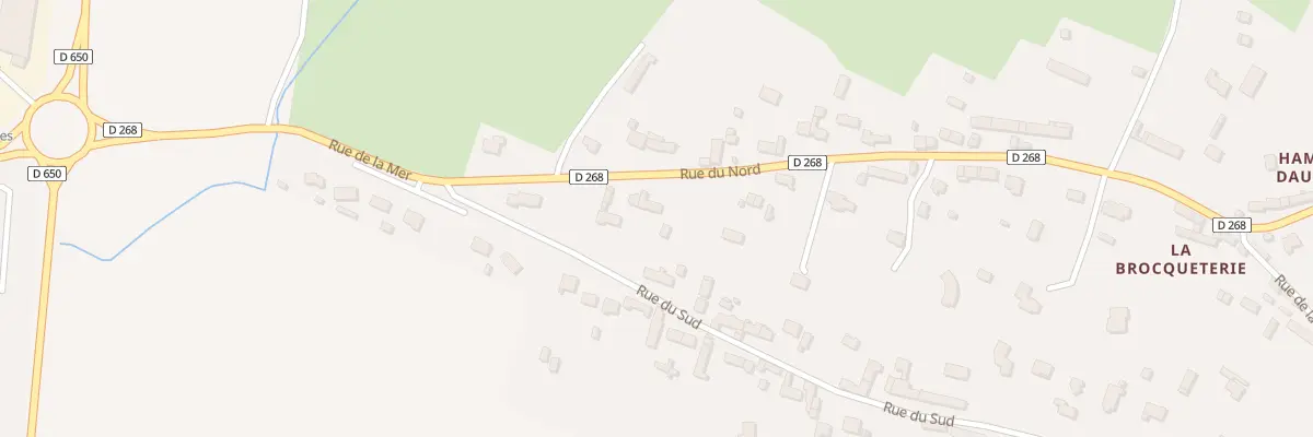 Plan du 83 Rue du Nord-Gouville à Gouville-sur-Mer