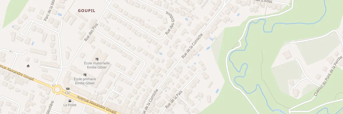 Plan du 33 Rue de la Corniche à Orvault