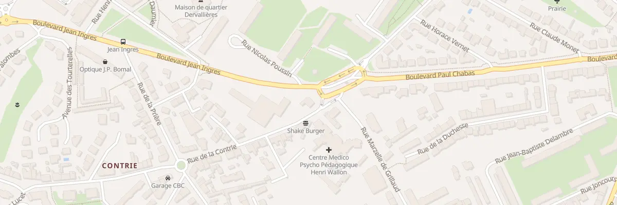 Plan du 2 Rue de la Contrie à Nantes