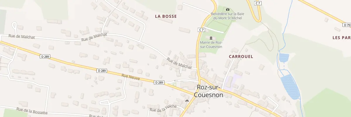 Plan du 10 Rue de Malchat à Roz-sur-Couesnon