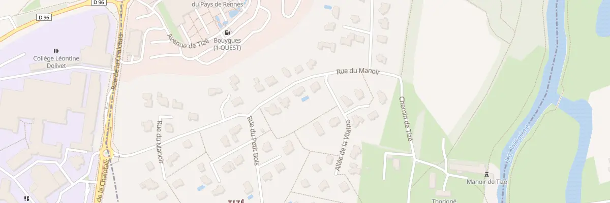 Plan du 17 Rue du Manoir à Thorigné-Fouillard