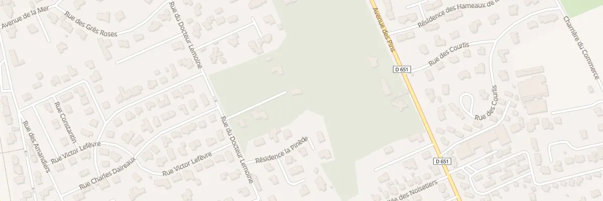 Plan du 33 Rue du Docteur Lemoine à Agon-Coutainville
