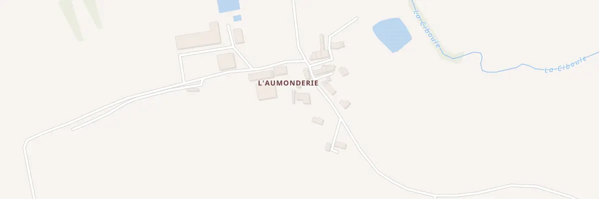 Plan du 4 L’Aumondrie au Girouard
