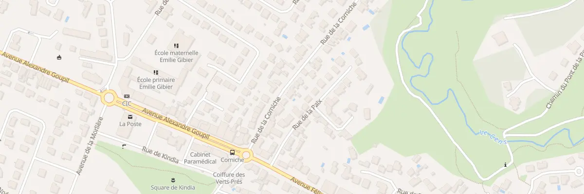 Plan du 16 Rue de la Corniche à Orvault