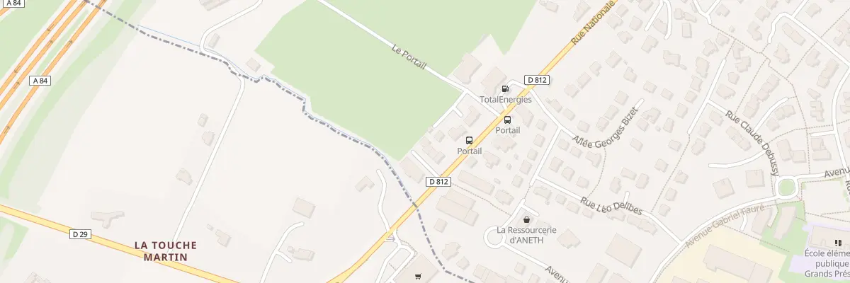 Plan du 80D Rue Nationale à Thorigné-Fouillard
