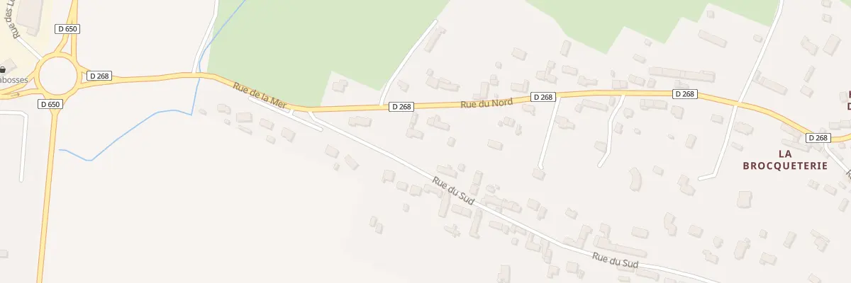 Plan du 85 Rue du Nord-Gouville à Gouville-sur-Mer
