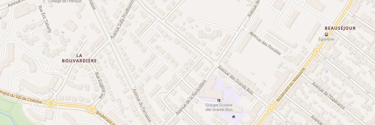 Plan du 6 Av Albert Samain à Saint-Herblain