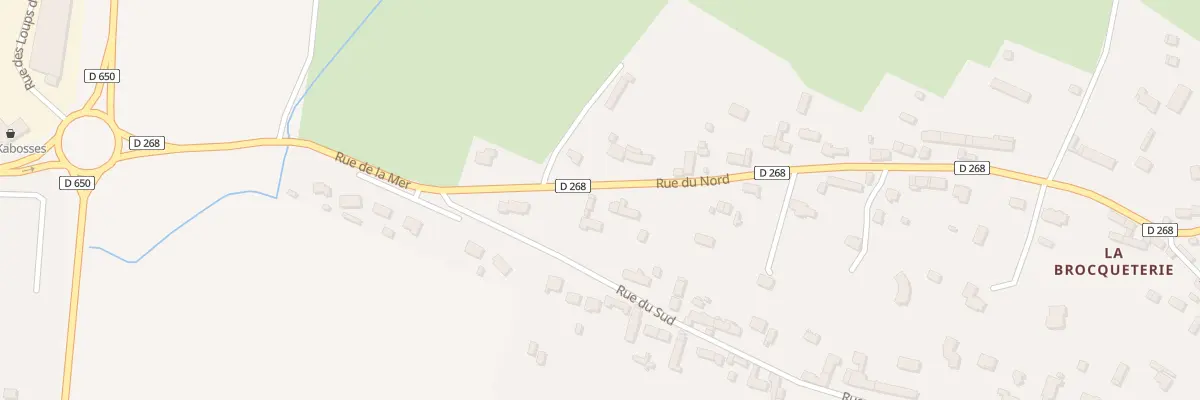 Plan du 86 Rue du Nord-Gouville à Gouville-sur-Mer