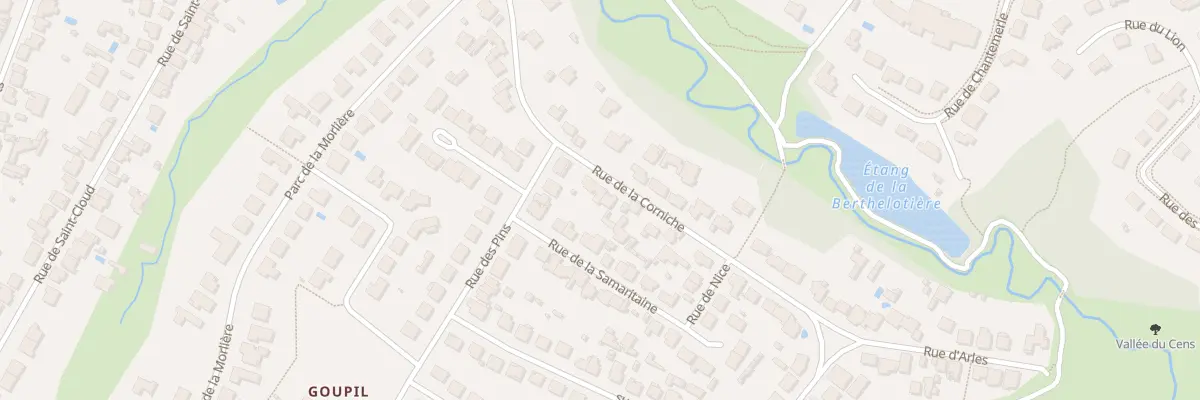 Plan du 85B Rue de la Corniche à Orvault