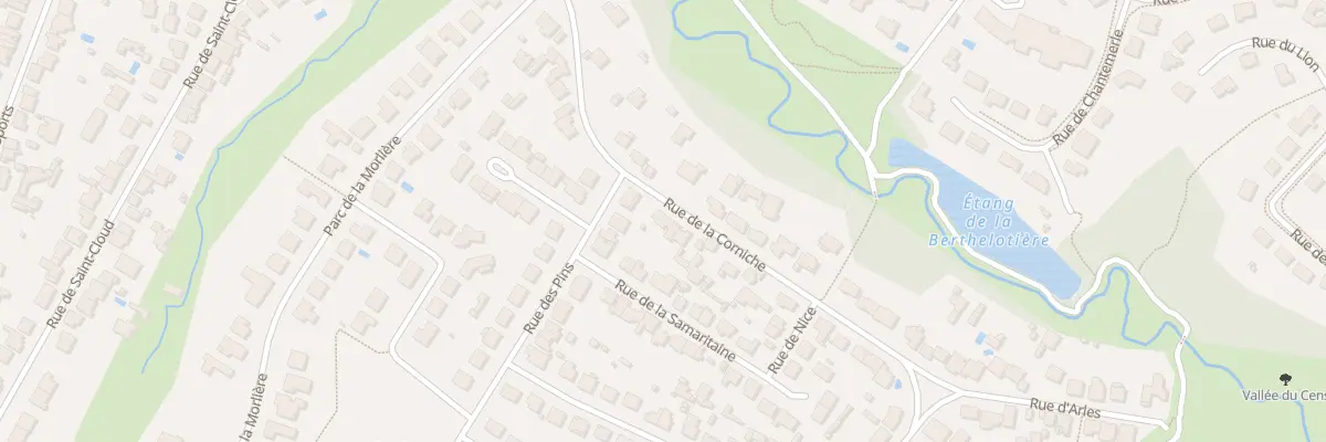 Plan du 87 Rue de la Corniche à Orvault
