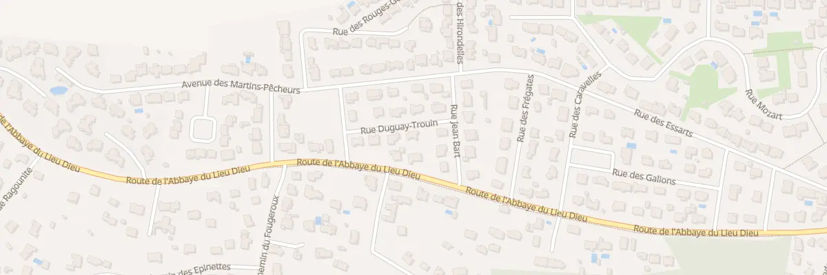 Plan du 1 Rue duguay-trouin à Jard-sur-Mer