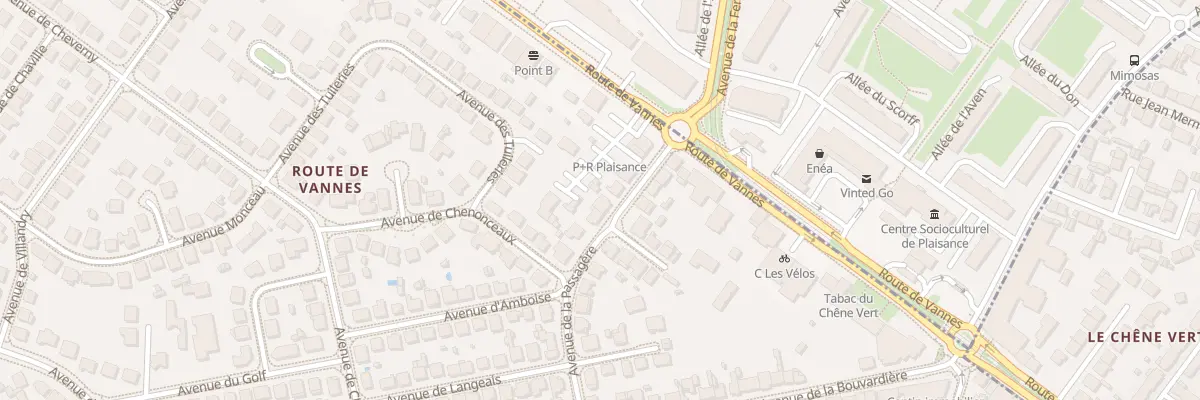 Plan du 10 Av de la Passagère à Saint-Herblain