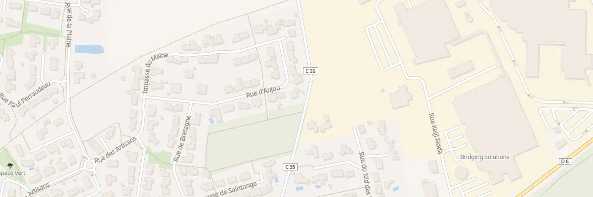 Plan du 18 Rue d’anjou à Aizenay