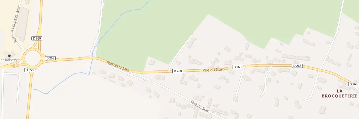 Plan du 90 Rue du Nord-Gouville à Gouville-sur-Mer