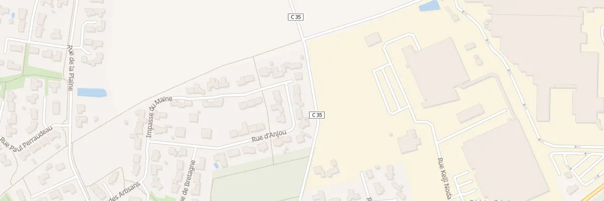 Plan du 24 Rue d’anjou à Aizenay