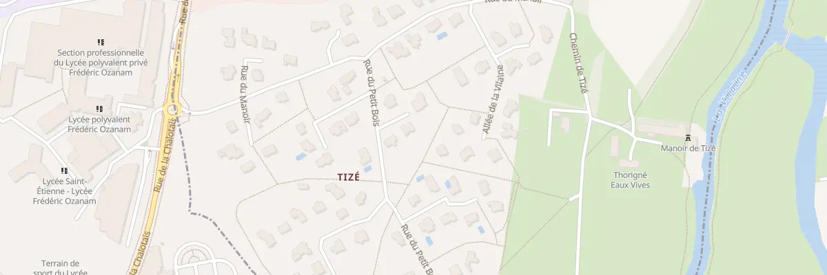 Plan du 79 Rue du Petit Bois à Thorigné-Fouillard