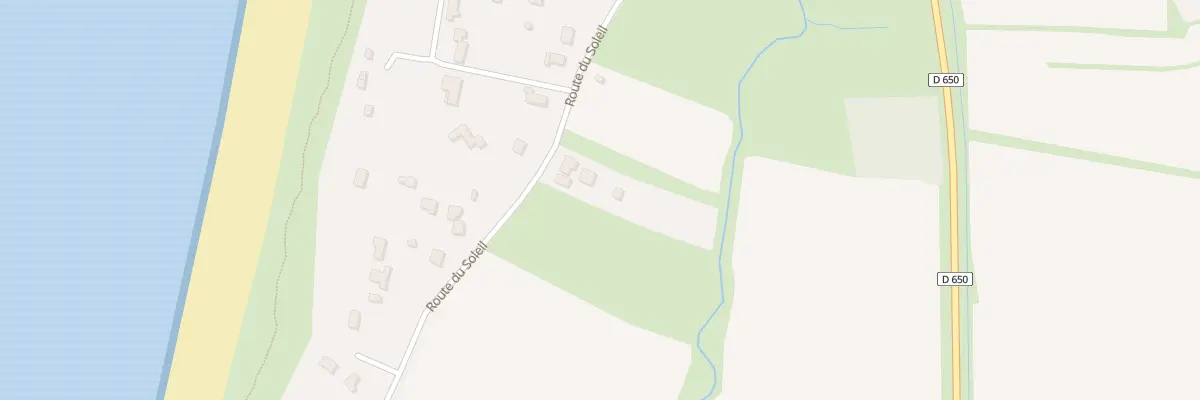 Plan du 27 Rte du Soleil Couchant Annevil à Gouville-sur-Mer