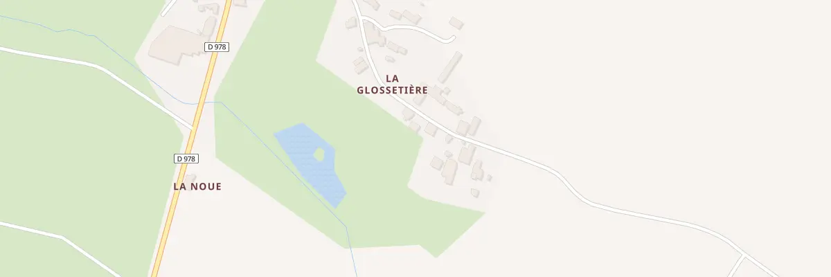 Plan du 4 La Glossetière à Saint-Étienne-du-Bois
