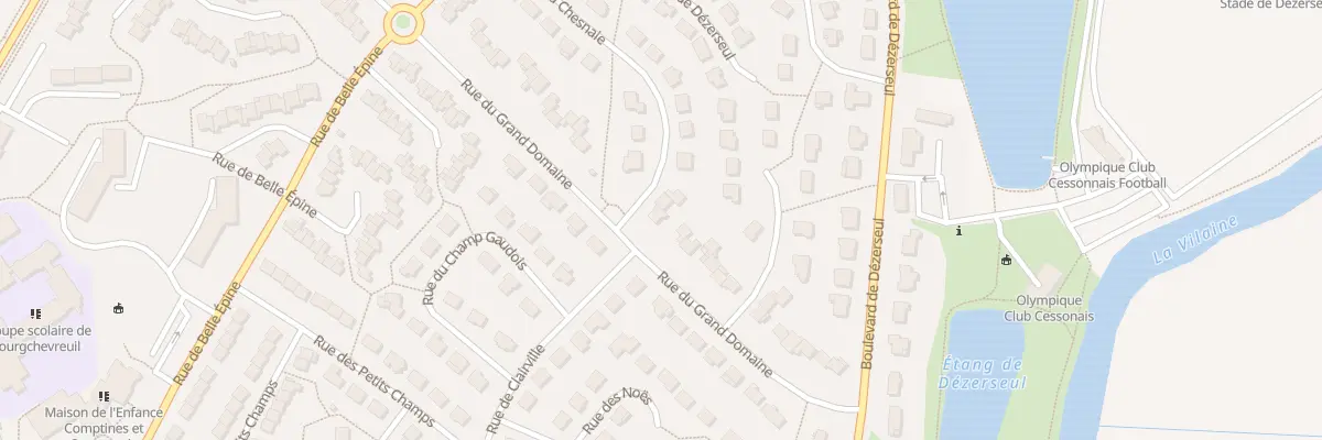 Plan du 1A Rue de la Chesnaie à Cesson-Sévigné