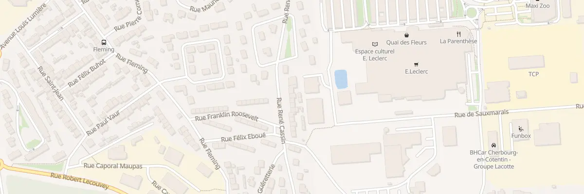 Plan du 363 Rue Rene Cassin - Tourlaville à Cherbourg-en-Cotentin