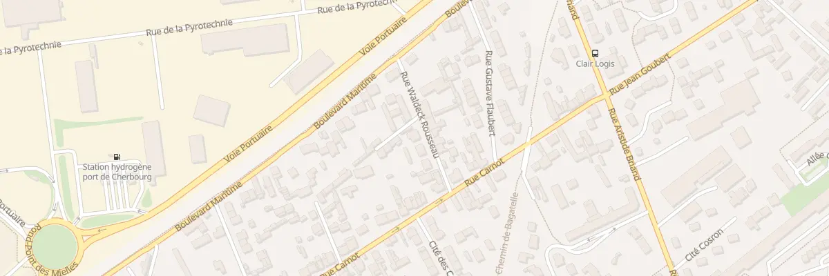 Plan du 71 Rue Waldeck Rousseau Tourlavil à Cherbourg-en-Cotentin