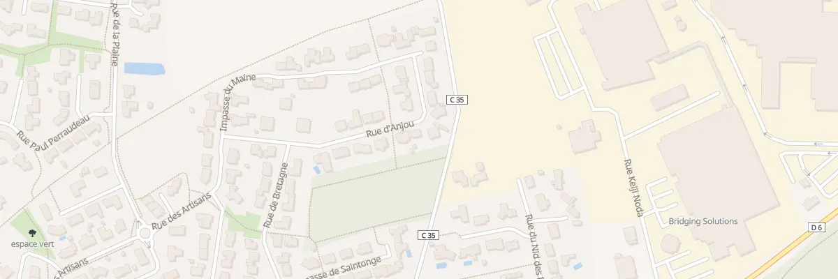 Plan du 16 Rue d’anjou à Aizenay