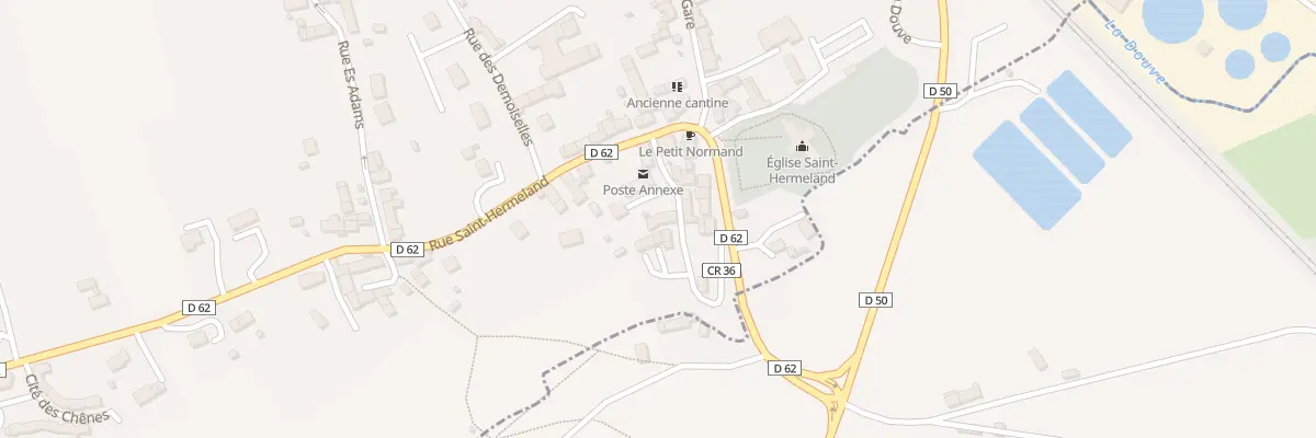 Plan du 6 Rue du Lavoir à Sottevast