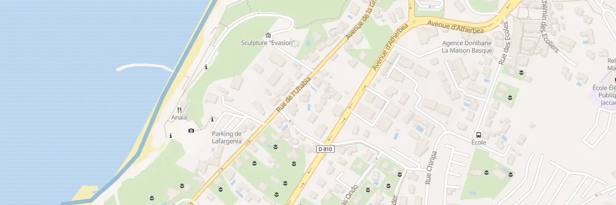 Plan du 3 Rue de l’Uhabia à Bidart