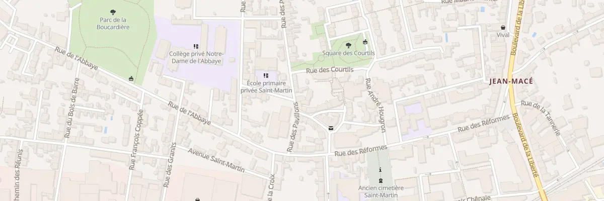 Plan du 6B Rue des Pavillons à Nantes
