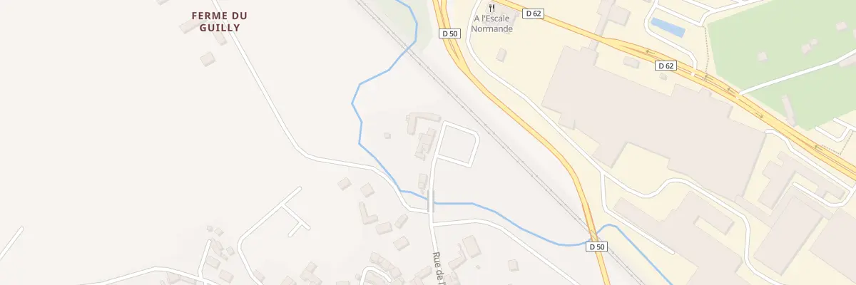 Plan du 25 Rue de l’Ancienne Gare à Sottevast