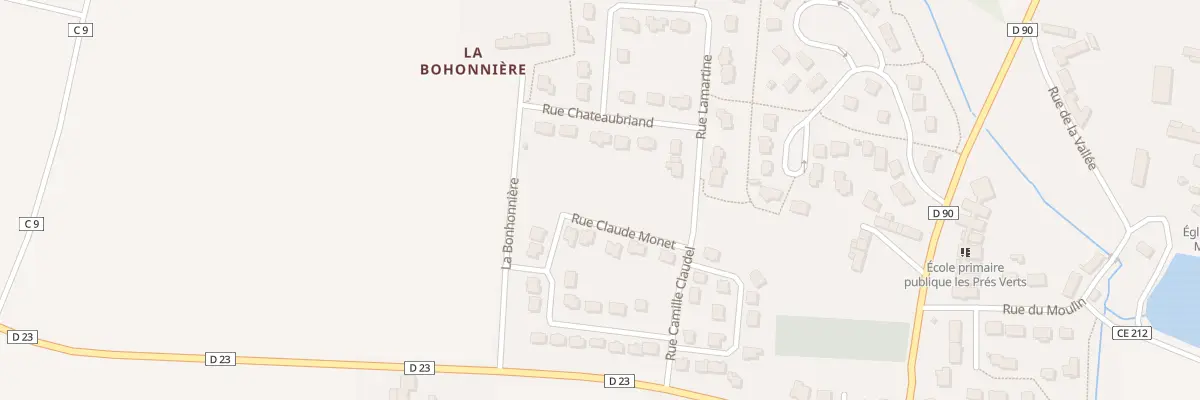 Plan du 35 Rue Claude Monet à Andouillé-Neuville