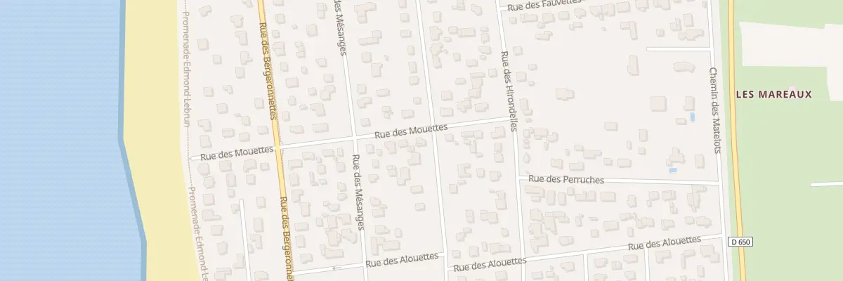 Plan du 22 Rue des Mouettes à Pirou
