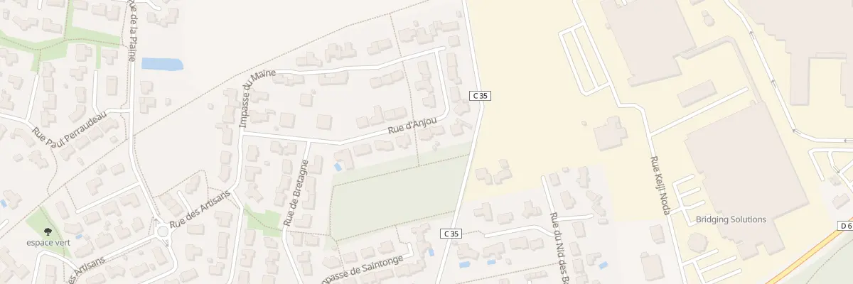Plan du 14 Rue d’anjou à Aizenay