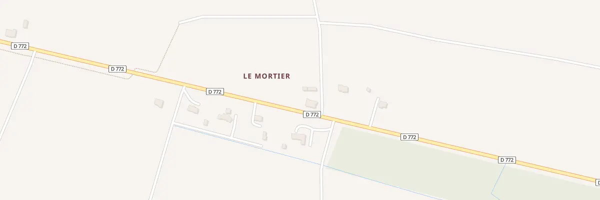 Plan du 5824 Le Mortier à Ercé-en-Lamée
