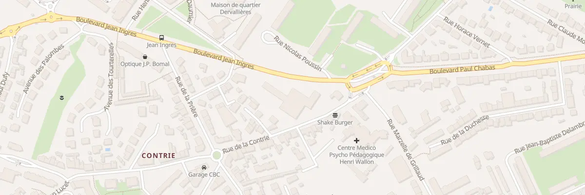 Plan du 6 Rue de la Contrie à Nantes