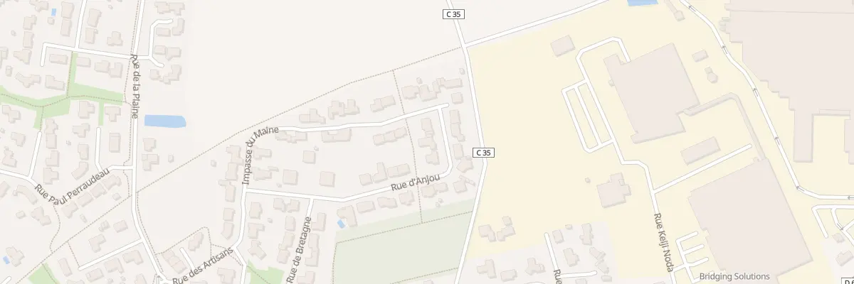 Plan du 13 Rue d’anjou à Aizenay