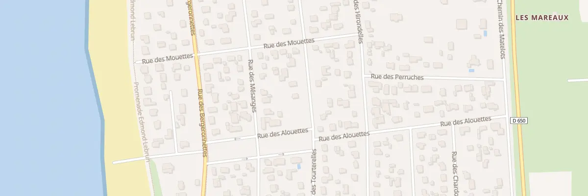 Plan du 26 Rue des Tourterelles à Pirou