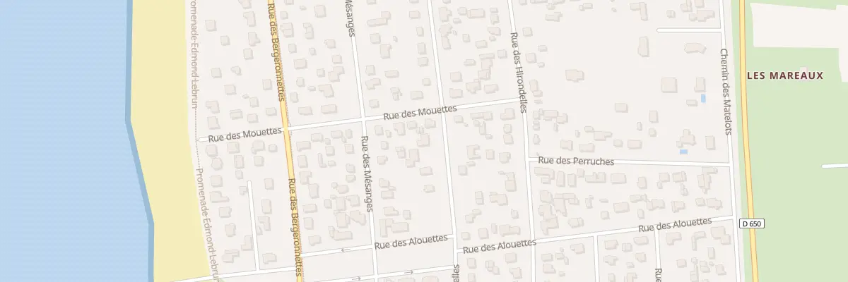 Plan du 20 Rue des Tourterelles à Pirou