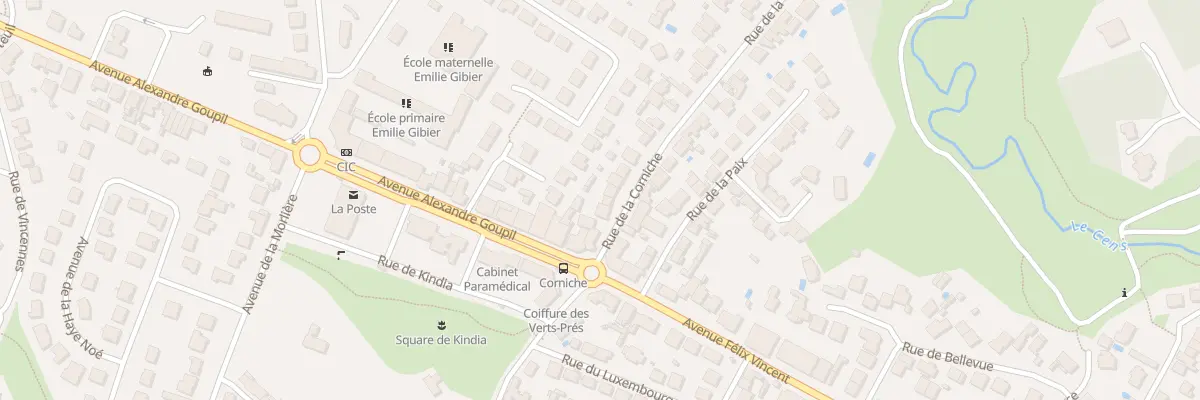 Plan du 7 Rue de la Corniche à Orvault