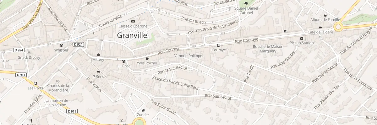 Plan du 41 Rue Charles Guillebot à Granville
