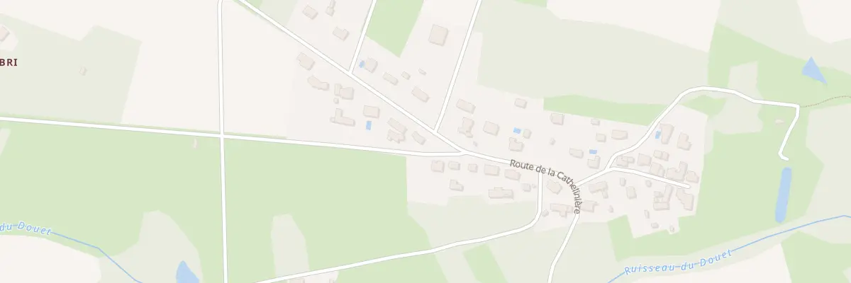 Plan du 192 Rte de la Cathelinière à Treillières
