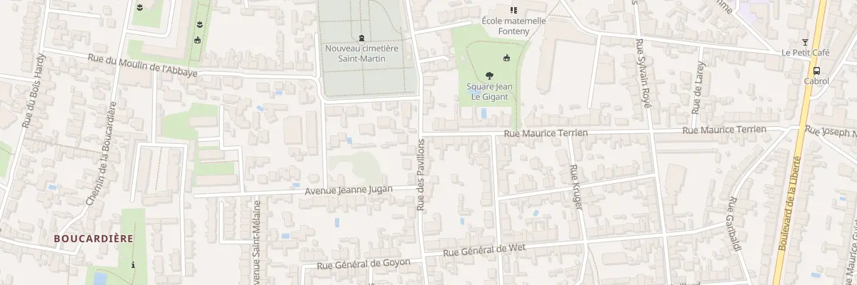 Plan du 47 Rue Maurice Terrien à Nantes