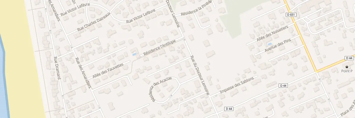 Plan du 2 Imp des Oxalides à Agon-Coutainville