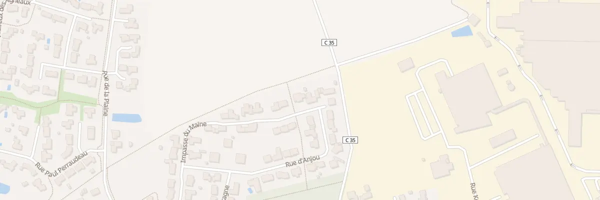 Plan du 34 Rue d’anjou à Aizenay